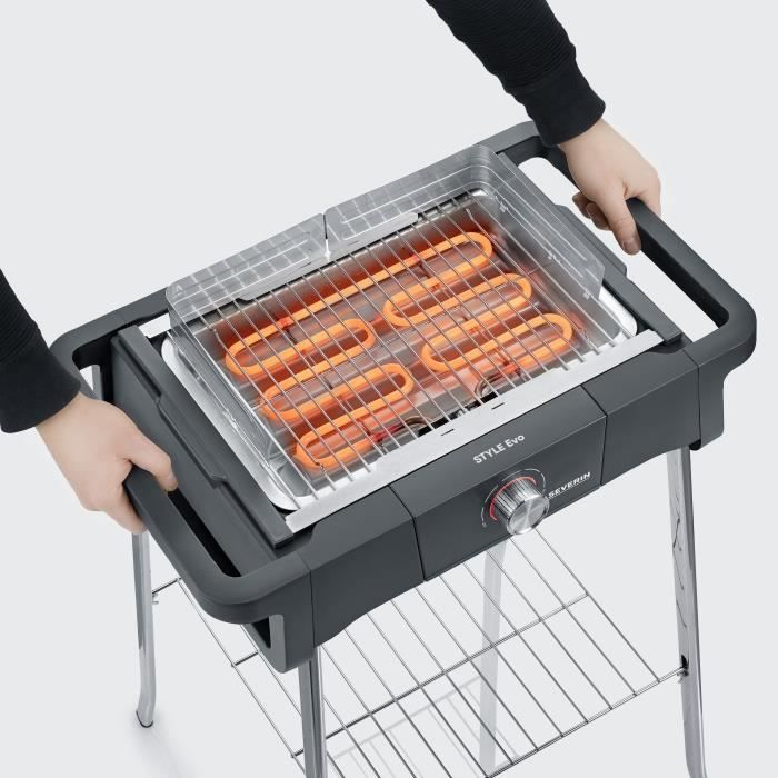 SEVERIN PG8124 Barbecue op poten 2500W Style Evo S