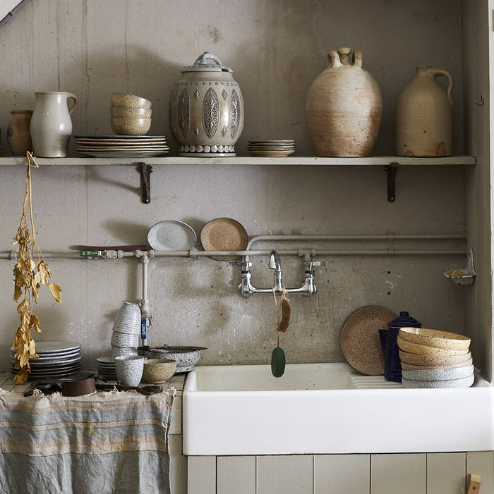 HKliving Gradient Ceramics Mok 0,3 L - Set van 4