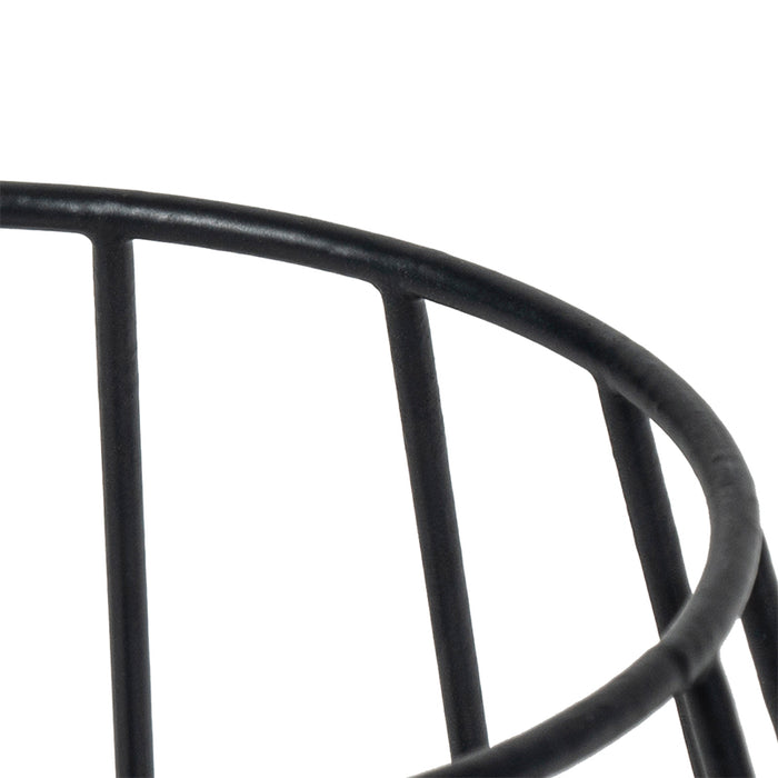 QAZQA Moderne tafellamp zwart draad - Palica