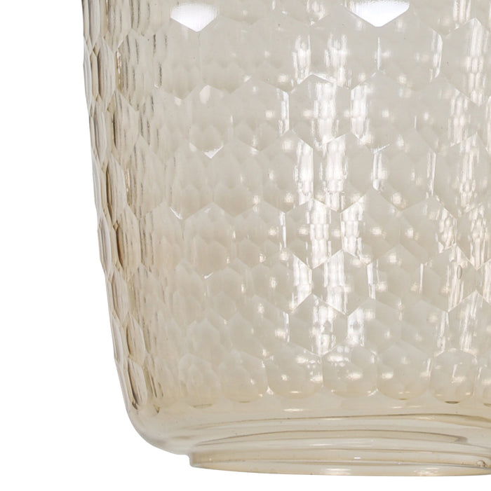 Light & Living Hanglamp DELICA - glas antiek brons