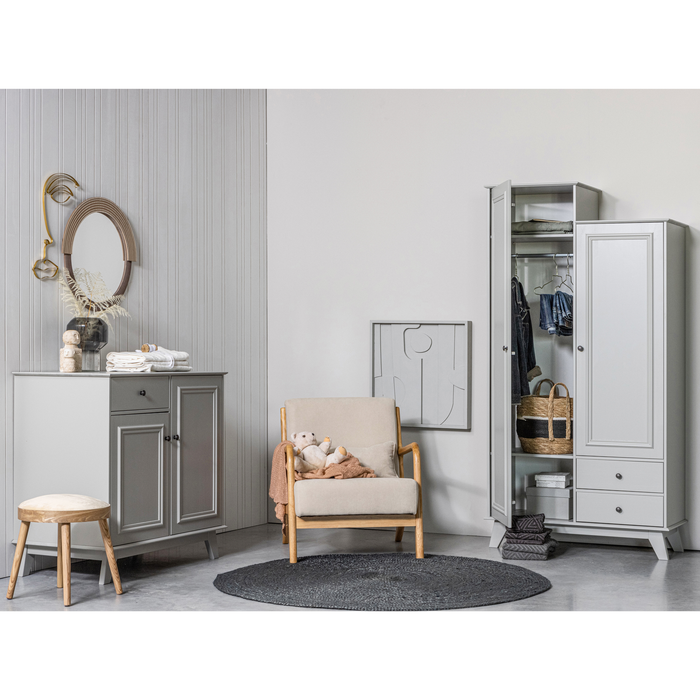 WOOOD Lily Opbergkast - Grenen - Clay - 93x98x55