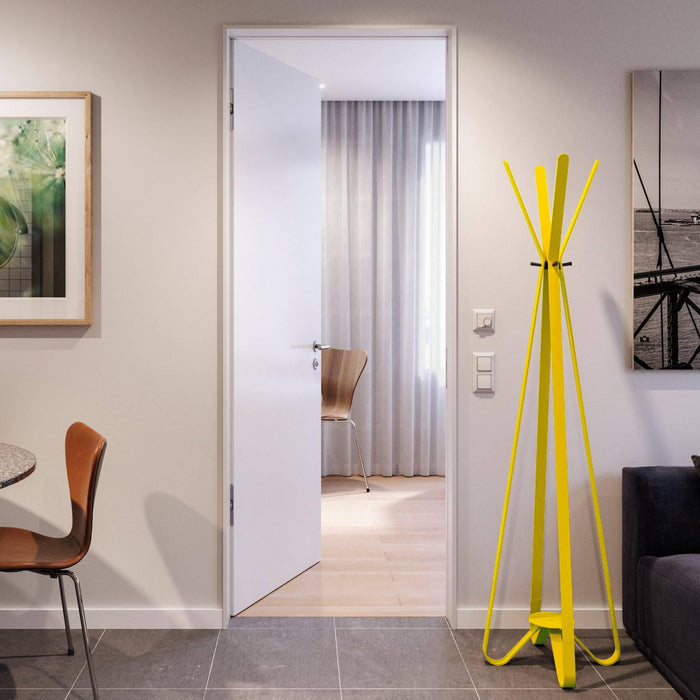 Gorillz Modi Industriële Kapstok Staand - Geel