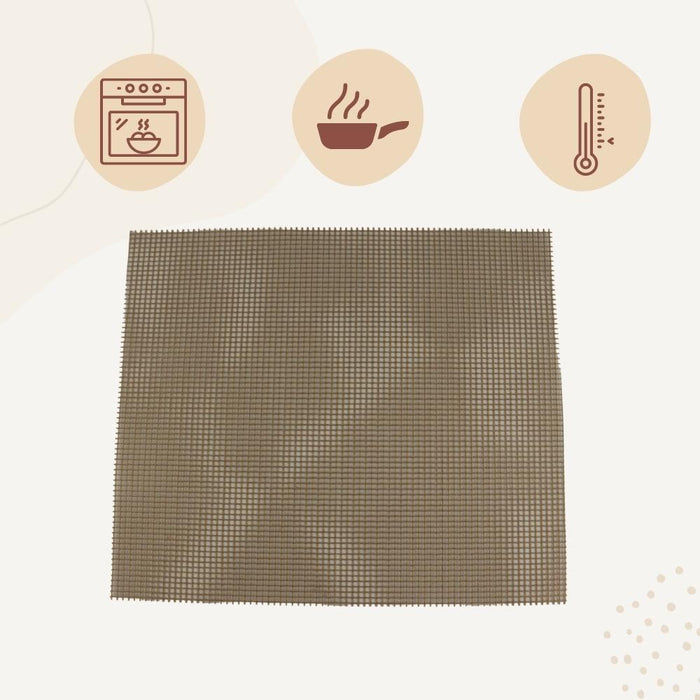 Orange85 Ovenbeschermer Ovenmat Anti aanbak mat 42x36 cm Karton Bak...