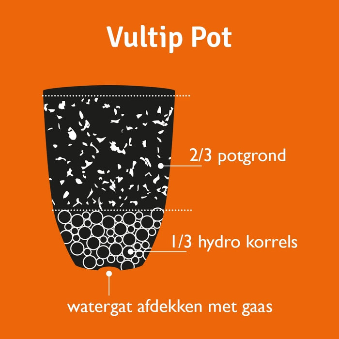 Capi Europe Nature Rib Vaas Elegant Laag 58 cm