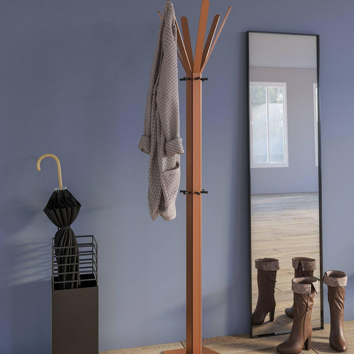 Gorillz Molto Staande Kapstok 18 Kapstok haken - Koper Bruin
