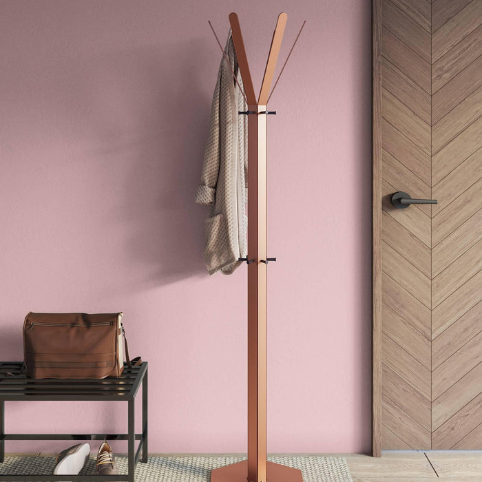 Gorillz Molto Staande Kapstok 18 Kapstok haken - Koper Bruin