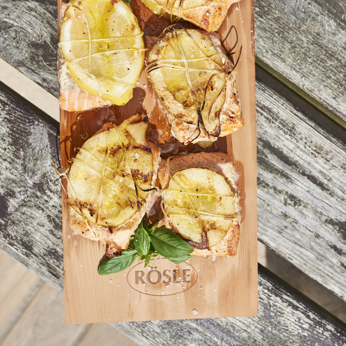 Rösle Aromaplank Cederhout 40 cm - Set van 2