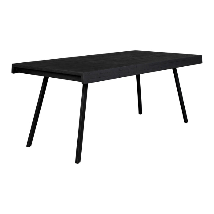 by fonQ Tygo Eettafel - 160 x 78 cm - Zwart