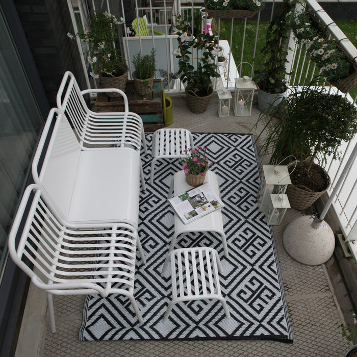 Esschert Tuin Vloerkleed Grafisch