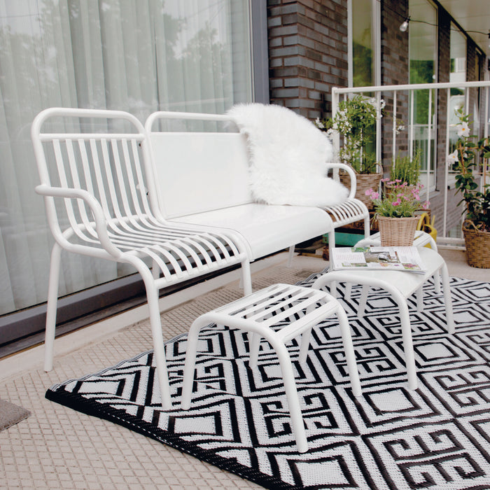 Esschert Tuin Vloerkleed Grafisch