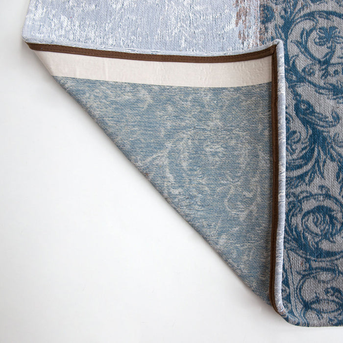 Louis de Poortere Vintage Bruges Blue 8981 Vloerkleed