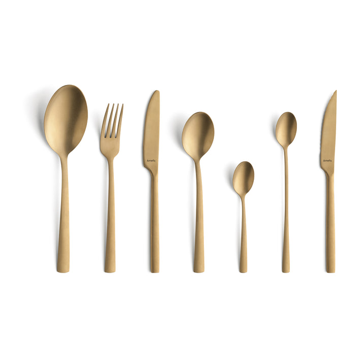 Amefa Manille All You Need Bestekset 42-delig - Goud