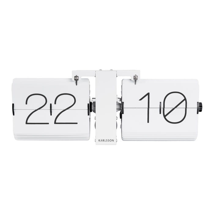 Karlsson No Case Flip Tafel-/Wandklok