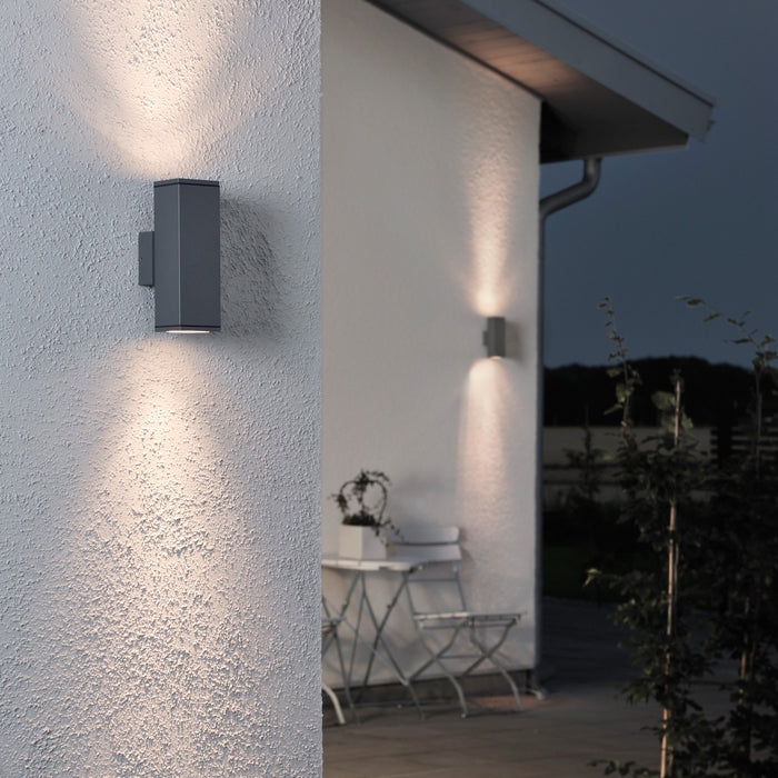 Konstsmide Monza Square Up & Down Wandspot