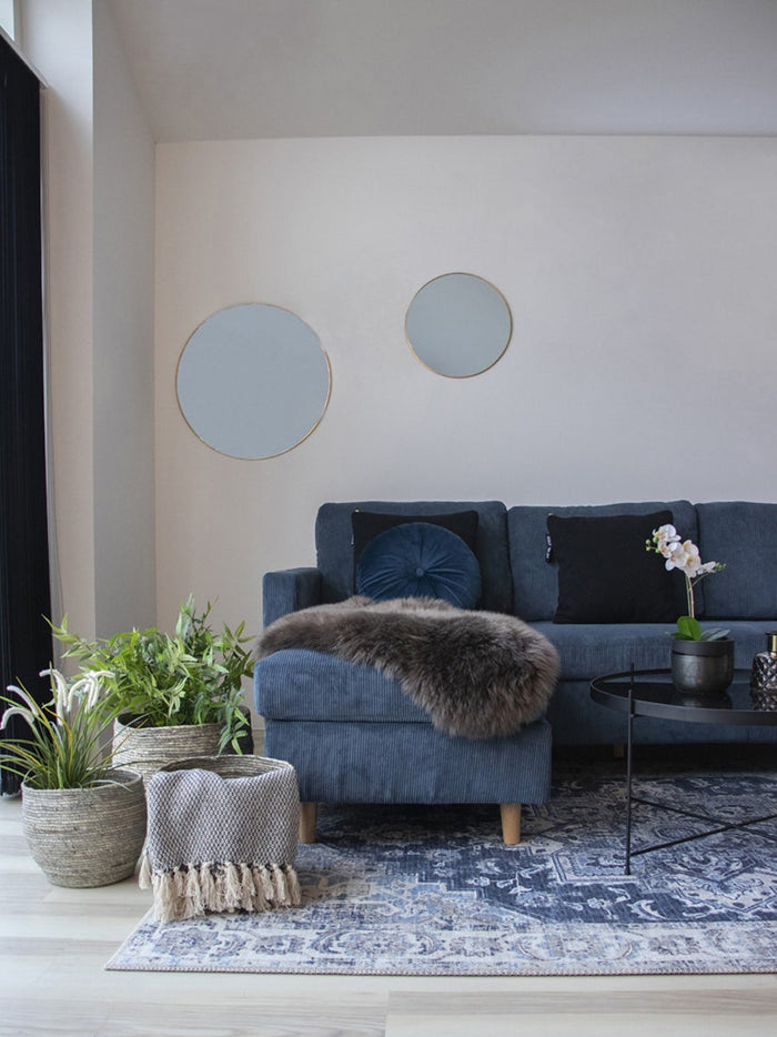 Artichok Valerie Vloerkleed Vintage 300 x 200 cm - Blauw