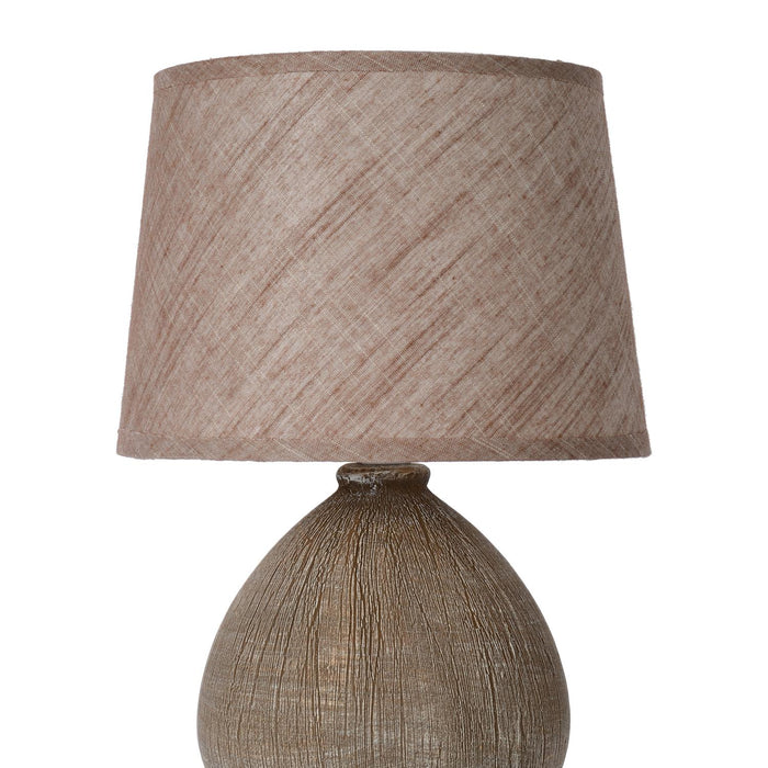 Lucide RAMZI Tafellamp - Bruin