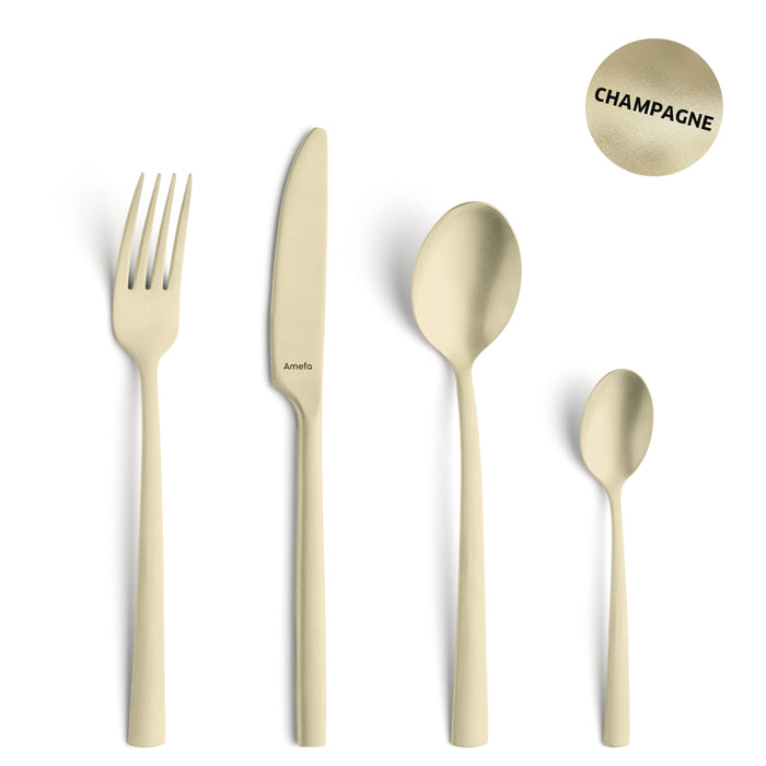 Amefa Manille Vintage Bestekset 16-delig - Champagne