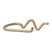 Ferm Living Curvature Toiletrolhouder Goud