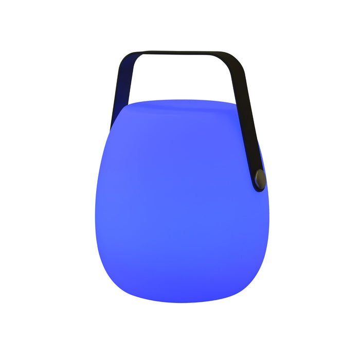 Garden Impressions Egg verlichting H23cm antraciet