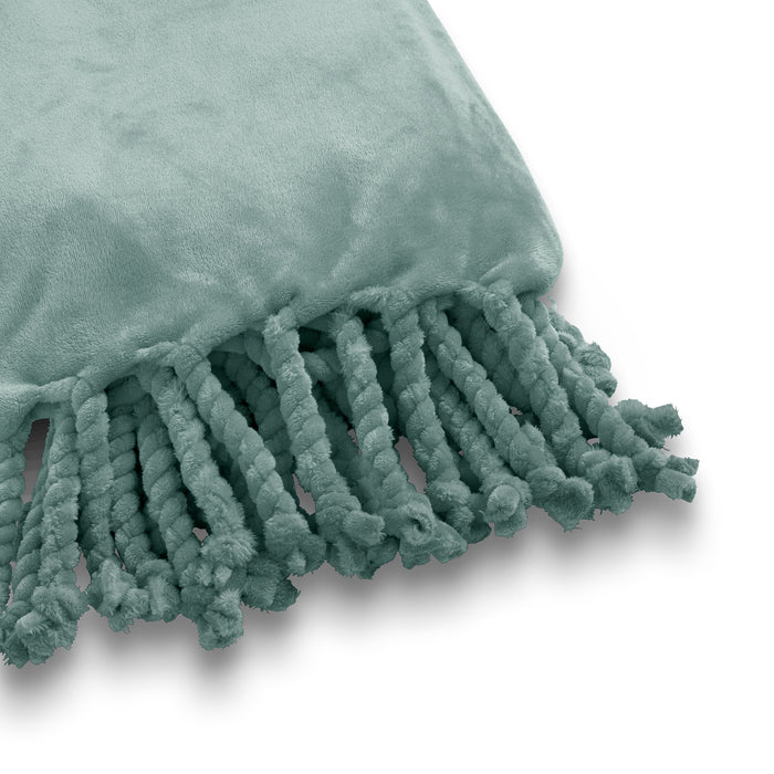 Dutch Decor plaid FLORIJN - 150x200 cm Jadeite