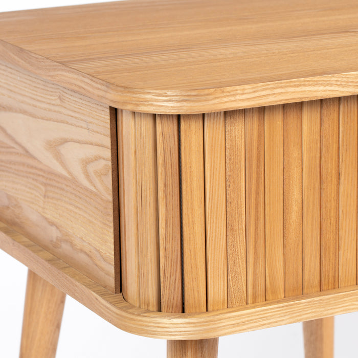 Zuiver Barbier Bijzettafel - Eiken