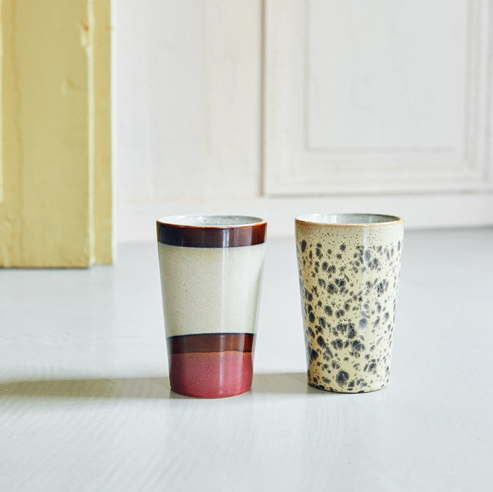 HKliving 70's Theemok 0,47 L - Set van 2 - Nova