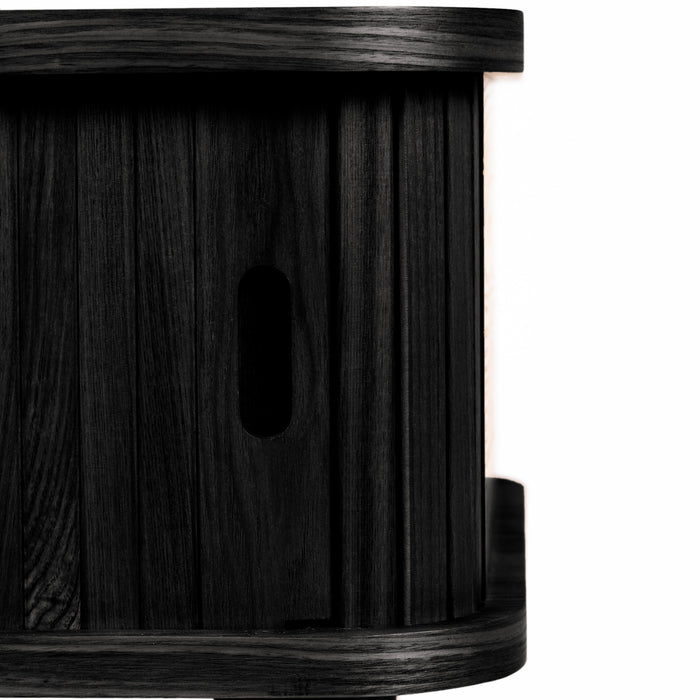 Zuiver Barbier Bijzettafel - Zwart