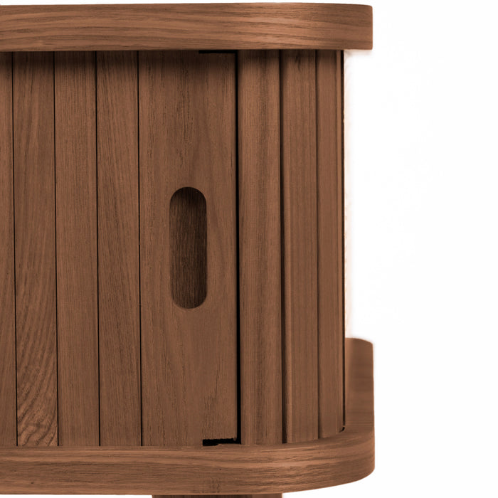 Zuiver Barbier Bijzettafel - Walnoot