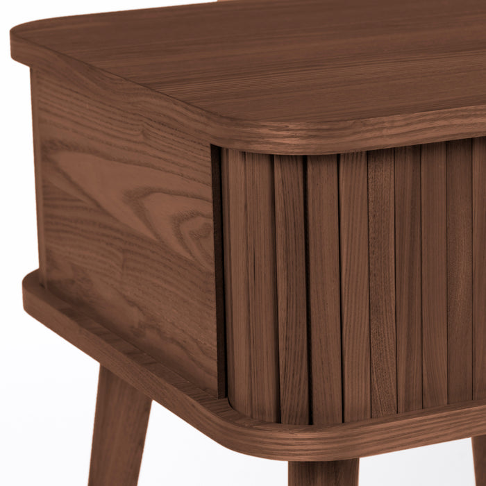 Zuiver Barbier Bijzettafel - Walnoot