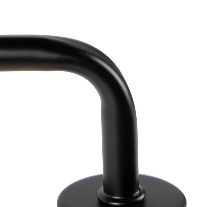 QAZQA Moderne zwarte tafellamp - Facil