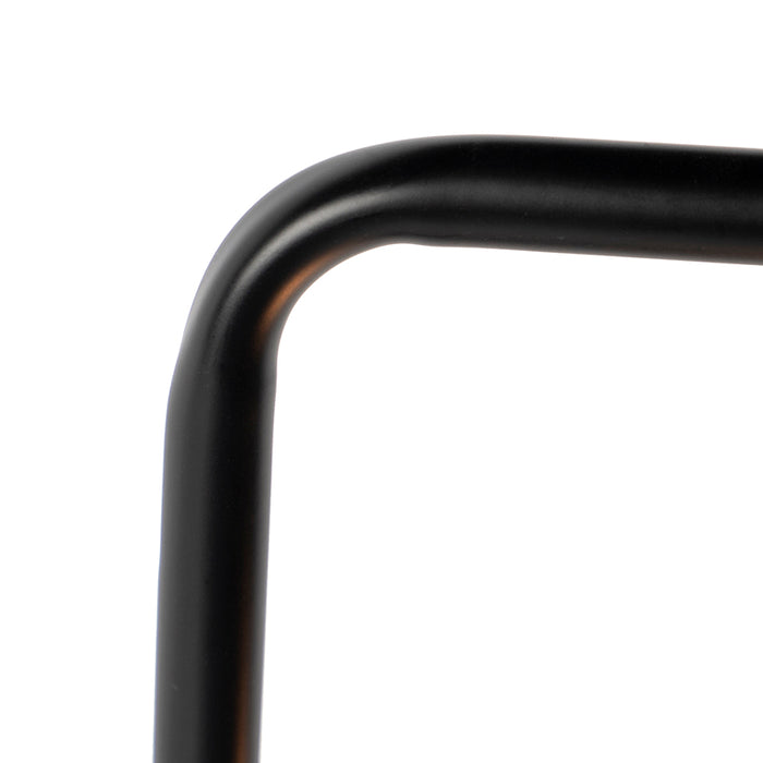 QAZQA Moderne zwarte tafellamp - Facil