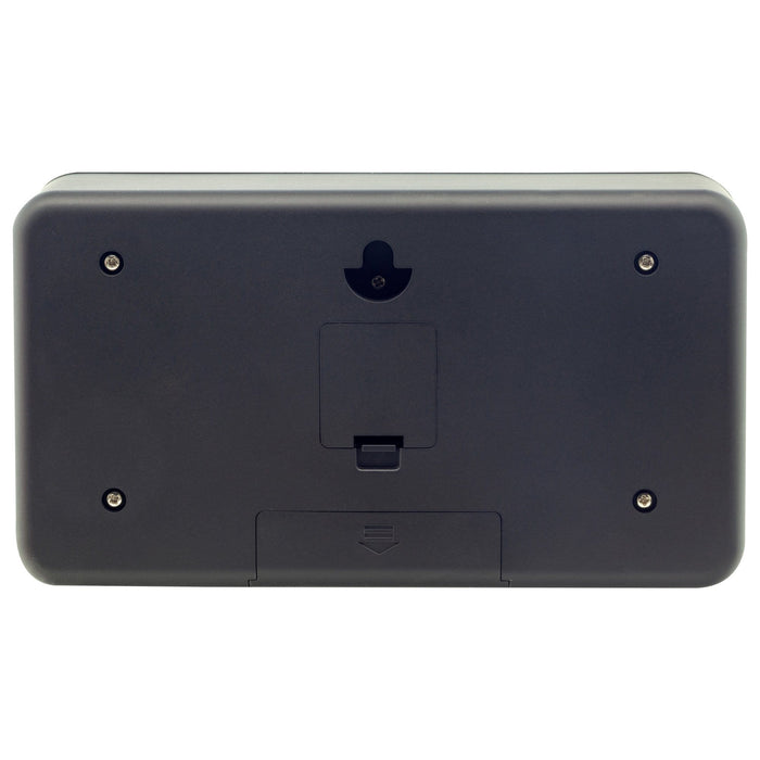 NeXtime - NeXtime - Flip Klok - Tafelklok| Wandklok - Zwart -18x10x7