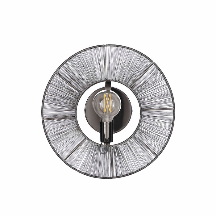 Mica Decorations Bodil Wandlamp Ø40 cm Zwart