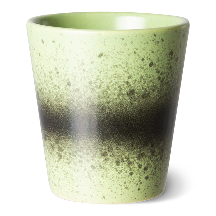 HKliving 70's Ceramics Ristrettokopje 0,1 L - Set van 4 - Calypso