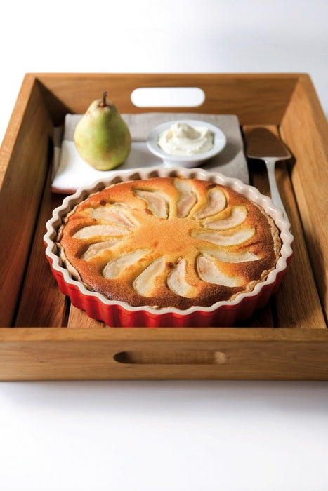 Le Creuset Heritage Taartvorm Ø 28 cm - Kersenrood