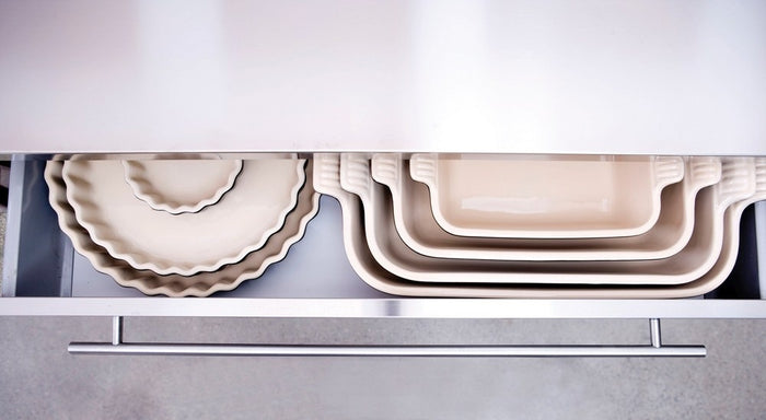 Le Creuset Heritage Taartvorm Ø 28 cm - Kersenrood