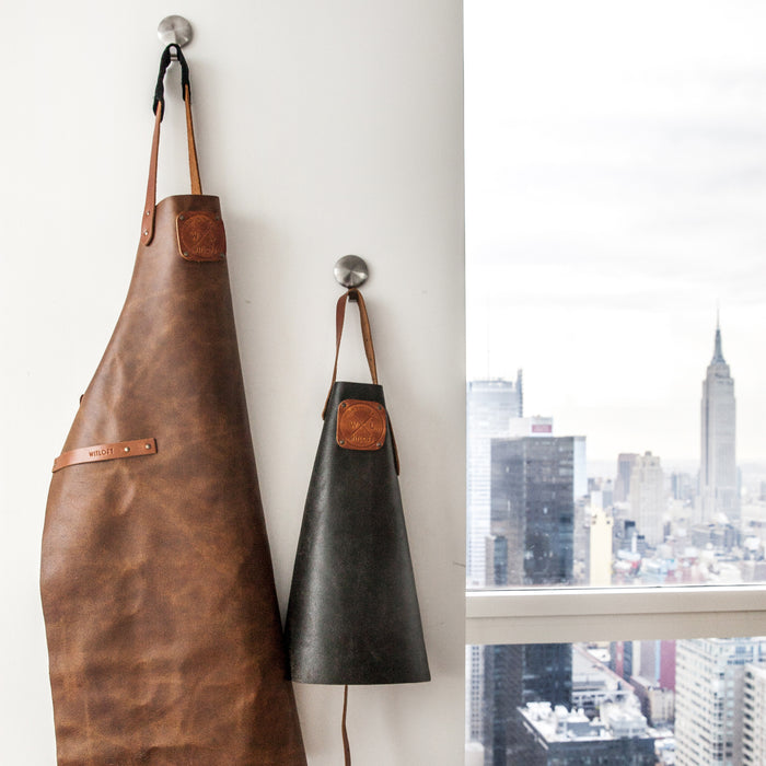 Witloft Leren Schort - Cognac