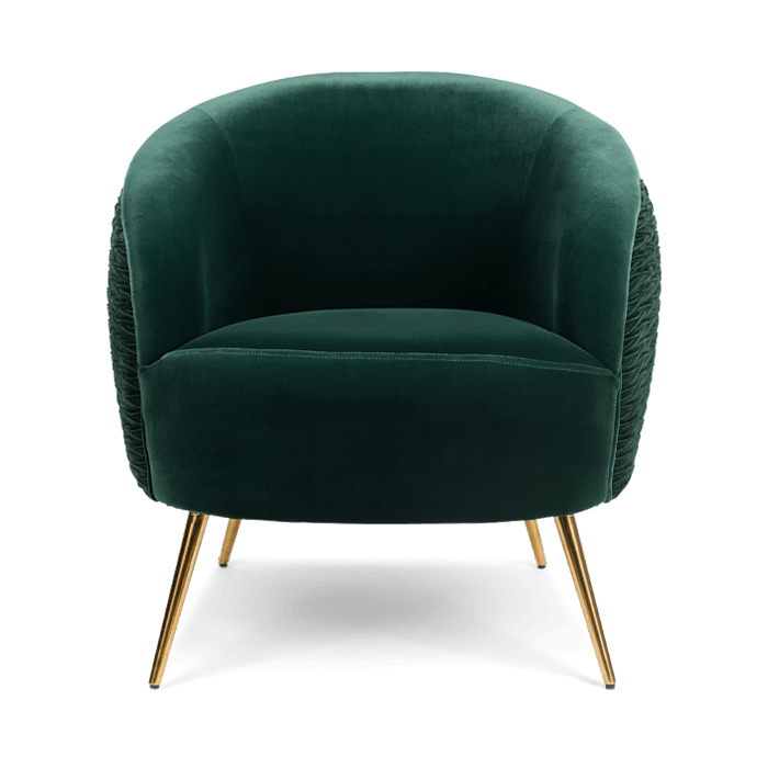 Bold Monkey So Curvy fauteuil donkergroen