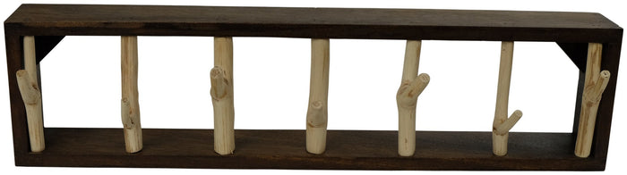 Fine Asianliving Houten Wandkapstok Massief