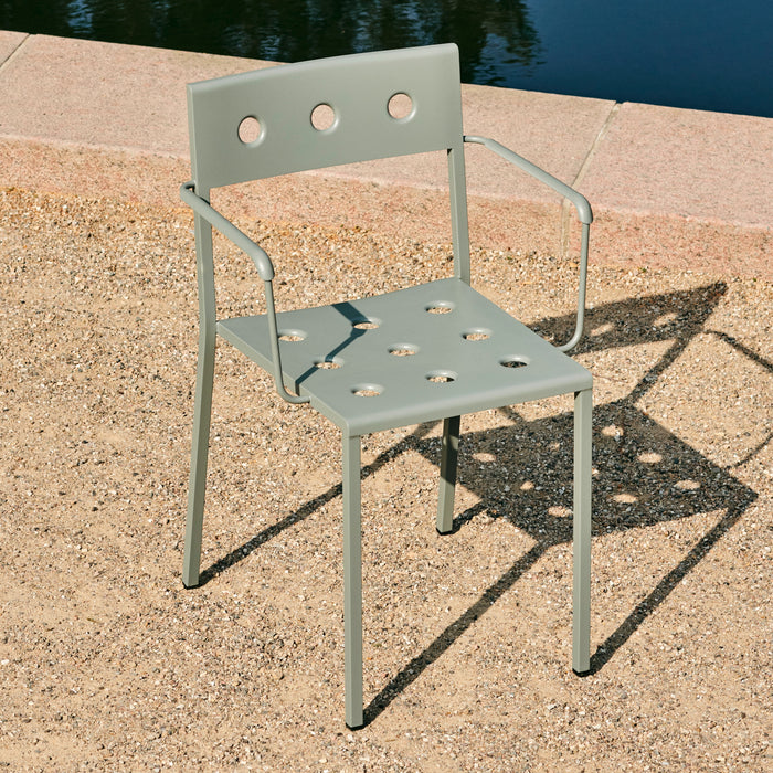 HAY Balcony Armstoel - Desert green