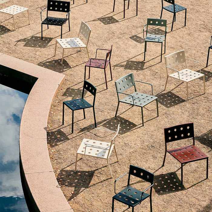 HAY Balcony Armstoel - Desert green