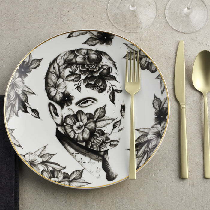 Sambonet Rock Bestekset 36-delig - Antique Champagne