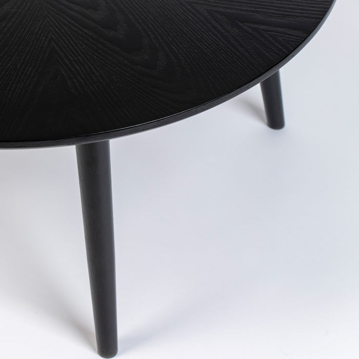 by fonQ basic Finn Eettafel - Ø 120 cm - Zwart