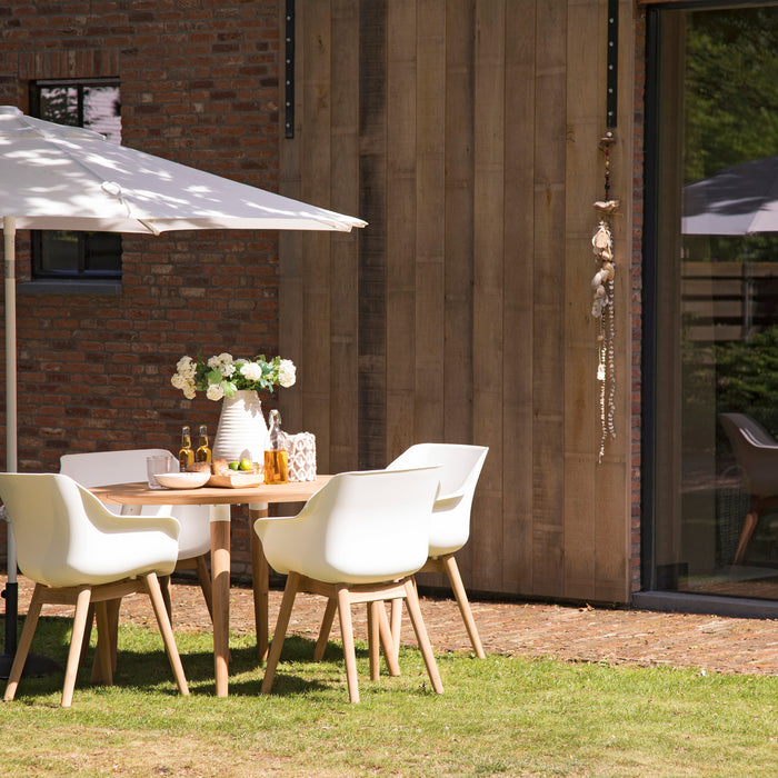 Hartman Sophie Studio Teak Tuinstoel - Set van 2 - Geel