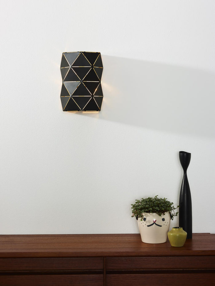 Lucide OTONA Wandlamp - Zwart