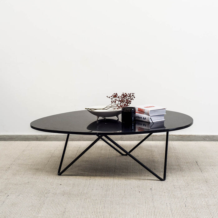 Furnified - Marmeren Salontafel - Richard - Zwart Marmer