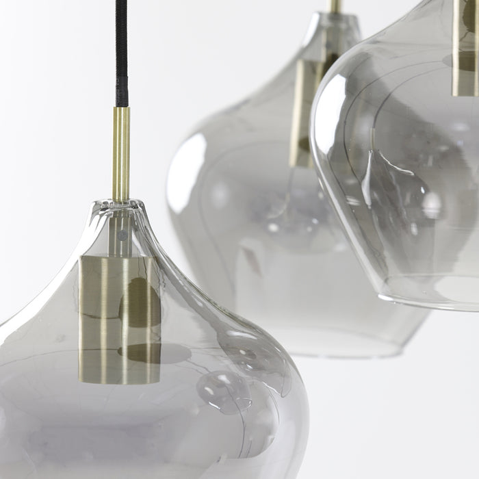 Light & Living - Hanglamp RAKEL - Ø61x66cm - Brons