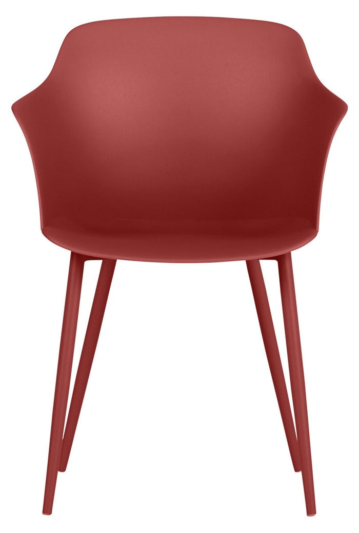 Lisomme Dian kunststof tuinstoel rood