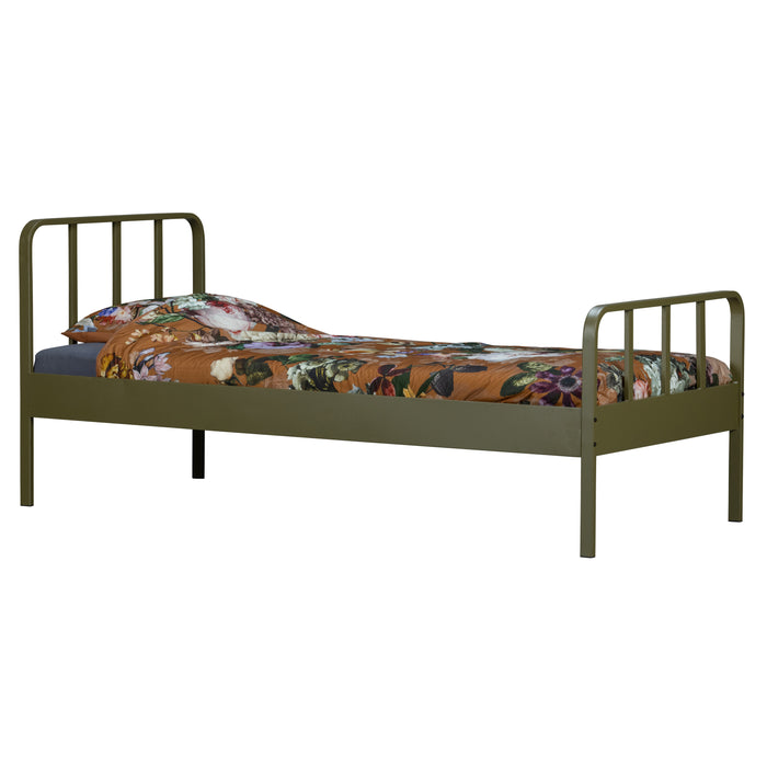 Woood Mees Bed - Army - 90 x 200 cm