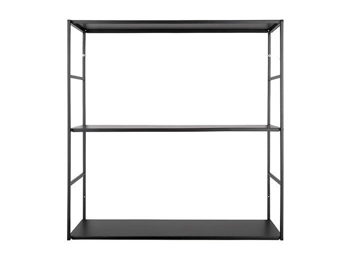 present time - Wandrek Level - Metaal Mat Zwart - 60x16x45cm